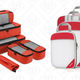 Travel Organizing Packing Cubes | $13 | Amazon | Use code MO7QOGLA
Travel Packing Organizers Compression Pouches | $16 | Amazon | Use code SBCGD83L